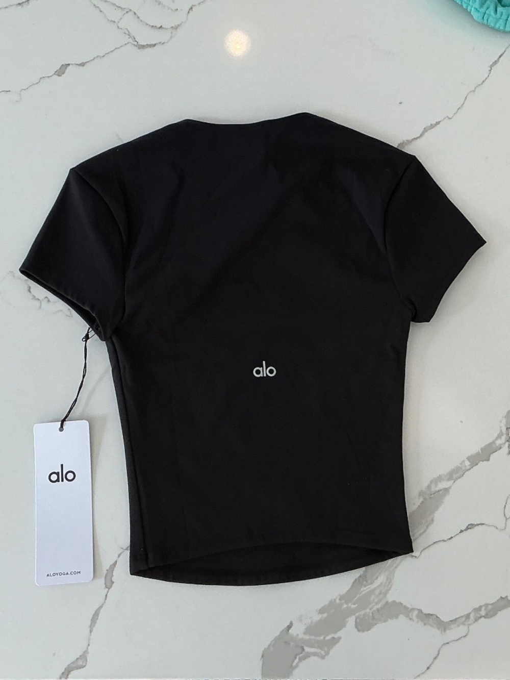 ALO Softsculpt Black T-Shirt